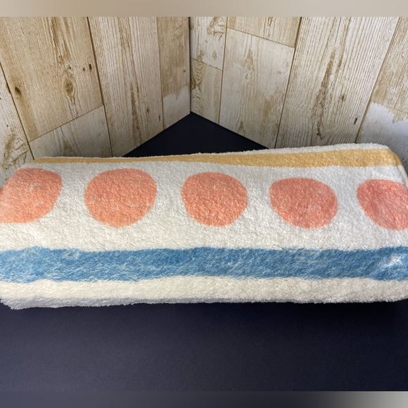 Plush Colourful Aztec Print Bathroom Runner - Picture 3 of 9